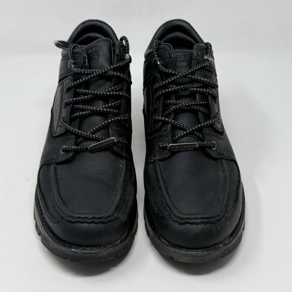 Rockport XCS Waterproof Chukka Boots Mens 8 W Wide Black Leather Preppy Gorpcore main image 11